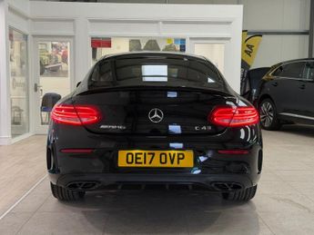 MERCEDES-BENZ C CLASS 3.0 C43 V6 AMG (Premium Plus) Coupe 2dr Petrol G-Tronic+ 4MATIC 