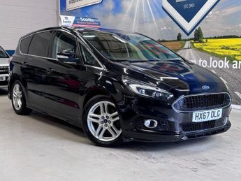 Ford S-Max 2.0 TDCi Titanium Sport MPV 5 Door Diesel Manual Black Euro 6 