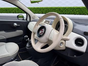 FIAT 500 1.2 Lounge Hatchback 3dr Petrol Manual Euro 6 (s/s) (69 bhp)