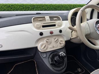 FIAT 500 1.2 Lounge Hatchback 3dr Petrol Manual Euro 6 (s/s) (69 bhp)