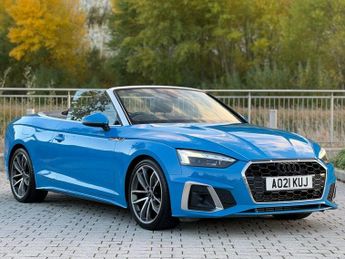 Audi A5 Cabriolet 2.0 TFSI 35 S line Convertible 2dr Petrol S Tronic Euro 6 (s/s) 