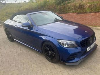 Mercedes C Class 2.0 C220d AMG Line (Premium) Cabriolet 2dr Diesel G-Tronic+ Euro