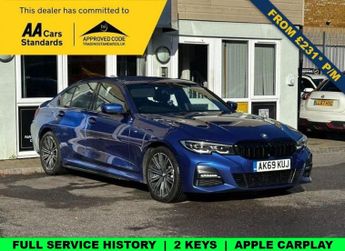 BMW 3 Series 2.0 330e 12kWh M Sport Saloon 4dr Petrol Plug-in Hybrid Auto Eur