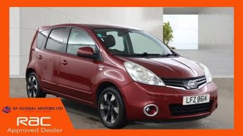 Nissan Note 1.6 16V n-tec+ Hatchback 5dr Petrol Auto Euro 5 (110 ps)