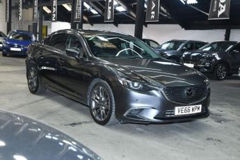 Mazda 6 2.2 SKYACTIV-D Sport Nav Saloon 4dr Diesel Auto Euro 6 (s/s) (17