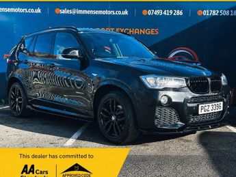 BMW X3 2.0 20d M Sport SUV 5dr Diesel Auto xDrive Euro 6 (s/s) (190 ps)