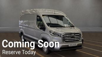 Maxus Deliver 9 2.0 D20 LUX Panel Van 5dr Diesel Manual FWD L3 H2 Euro 6 (s/s) (