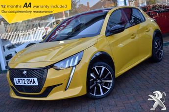 PEUGEOT 208 1.2 PURETECH GT 5 DOOR 8-SPEED AUTO 99 BHP (EURO 6)
