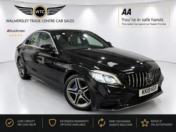 Mercedes C Class 1.5 C200 MHEV EQ Boost AMG Line (Premium) Saloon 4dr Petrol G-Tr