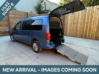 Volkswagen Caddy Maxi Life 5 Seat Auto Wheelchair Accessible Disabled Access Vehicle WAV