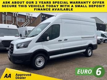 Ford Transit 2.0 TDCI T350 LEADER ECOBLUE L3 H3 LWB H/ROOF RWD 130BHP. AC. 67