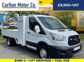 Ford Transit 350 TDCi 125 L3 11ft DROPSIDE + POD TOOLBOX DRW 