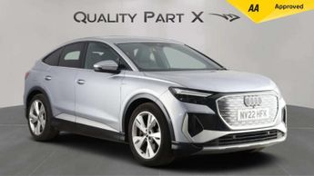 Audi Q4 e-tron 40 S line Sportback 5dr Electric Auto 82kWh (204 ps)