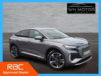 AUDI Q4 E-TRON Q4 e-tron Sportback 50 S Line Quattro Auto 4WD 5dr