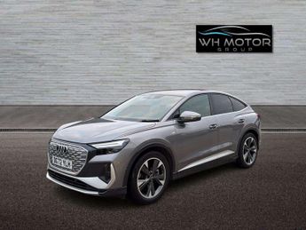 AUDI Q4 E-TRON Q4 e-tron Sportback 50 S Line Quattro Auto 4WD 5dr