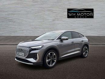 AUDI Q4 E-TRON Q4 e-tron Sportback 50 S Line Quattro Auto 4WD 5dr