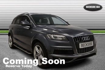 Audi Q7 3.0 Q7 S Line+ TDI Quattro Auto 4WD 5dr