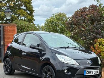 Ford Ka 1.2 Zetec Black Edition Hatchback 3dr Petrol Manual Euro 6 (s/s)