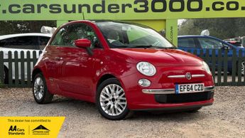 Fiat 500 1.2 Lounge Hatchback 3dr Petrol Manual Euro 6 (s/s) (69 bhp)