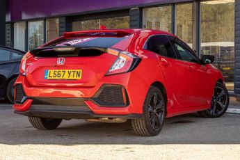 HONDA CIVIC 1.0 VTEC Turbo SR Hatchback 5dr Petrol CVT Euro 6 (s/s) (129 ps)