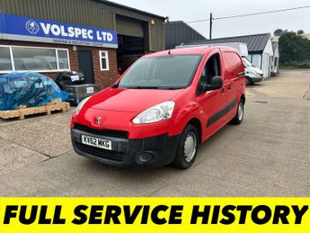 Peugeot Partner 1.6 HDi 625 S Panel Van 4dr Diesel Manual L1 (133 g/km, 75 bhp)