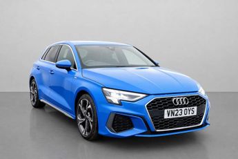 Audi A3 1.0 TFSI 30 S line Sportback 5dr Petrol S Tronic Euro 6 (s/s) (1