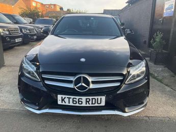 Mercedes-Benz C Class 2.1 C300dh AMG Line G-Tronic+ Euro 6 (s/s) 4dr