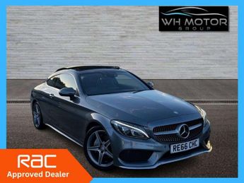 Mercedes C Class 2.1 C 220 AMG Line Premium+ D Auto 2dr