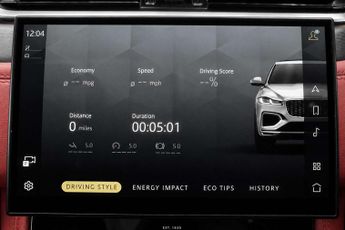 JAGUAR F-PACE 2.0 P400e 19.3kWh R-Dynamic HSE Black SUV 5dr Petrol Plug-in Hyb