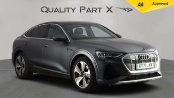 Audi E-Tron 55 S line Sportback 5dr Electric Auto quattro 95kWh (11kW Charge