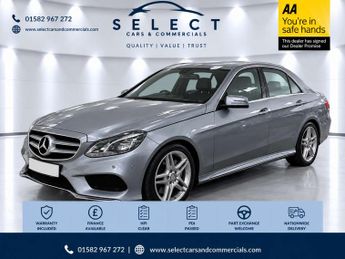 Mercedes E Class 3.0 E350 AMG Sport Bluetec Auto 4dr