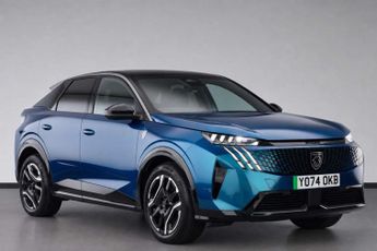 Peugeot E-3008 73kWh GT SUV 5dr Electric Auto (11kW Charger) (210 ps)