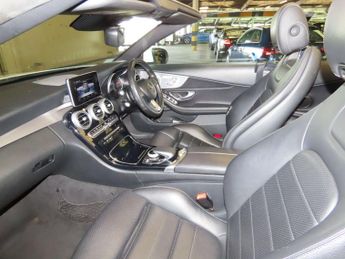 Mercedes-Benz C Class 2.0 C200 Sport Cabriolet 2dr Petrol G-Tronic+ Euro 6 (s/s) (184 