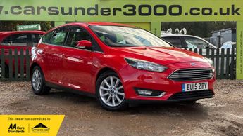 Ford Focus 1.0T EcoBoost Titanium Hatchback 5dr Petrol Manual Euro 6 (s/s) 