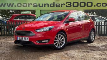 FORD FOCUS 1.0T EcoBoost Titanium Hatchback 5dr Petrol Manual Euro 6 (s/s) 