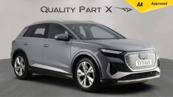 Audi Q4 e-tron 40 S line SUV 5dr Electric Auto 82kWh (204 ps)