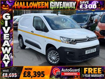 Citroen Berlingo 1.6 BlueHDi 650 Enterprise M Panel Van 5dr Diesel Manual SWB Eur
