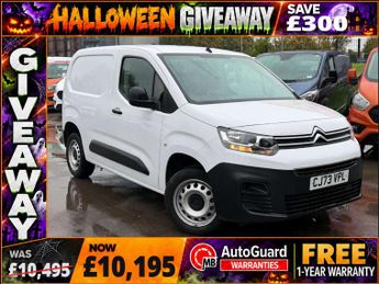 Citroen Berlingo 1.5 BlueHDi 1000 Enterprise Edition M Panel Van 5dr Diesel Manua