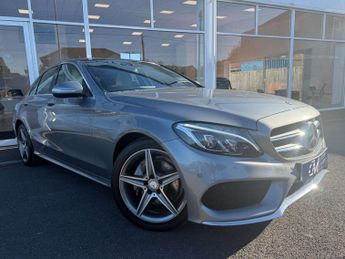 Mercedes C Class 1.6 C200 AMG Line Premium+ Bluetec Auto 4dr