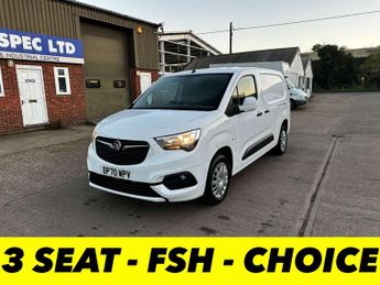 Vauxhall Combo 1.5 Turbo D 2300 Sportive Panel Van 4dr Diesel Manual L2 H1 Euro