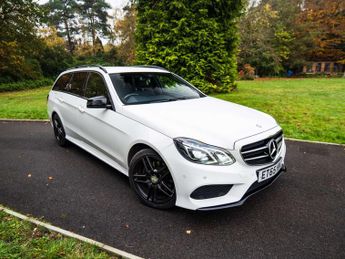 Mercedes E Class 2.1 E220 AMG Night Edition Bluetec Auto 5dr