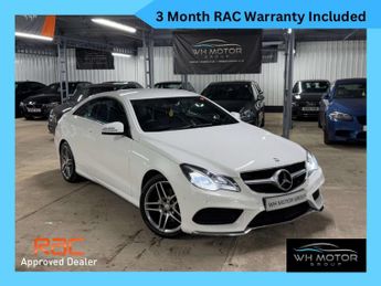 Mercedes E Class 2.1 E220 AMG Line Bluetec Auto 2dr