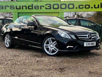 Mercedes E Class 3.0 E350 Sport CDi BlueEfficiency Auto 2dr