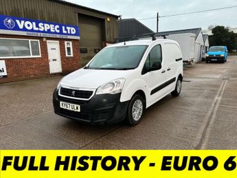 Peugeot Partner 1.6 BlueHDi 648 S Panel Van 4dr Diesel Manual L1 (112 g/km, 73.9