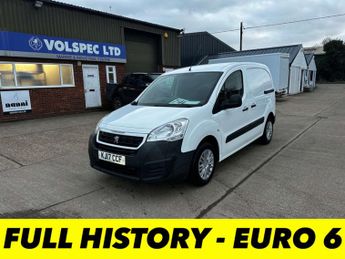 Peugeot Partner 1.6 BlueHDi 648 S Panel Van 4dr Diesel Manual L1 (112 g/km, 73.9