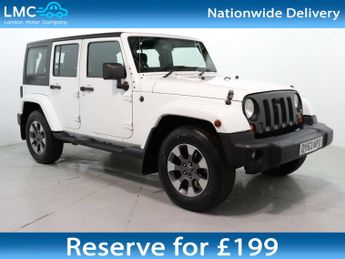 Jeep Wrangler 2.8 Wrangler Sahara Unlimited CRD 197 Auto 4WD 4dr