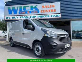 Vauxhall Vivaro 1.6 CDTi 2900 Panel Van 5dr Diesel Manual L1 H1 Euro 6 (s/s) (95