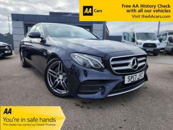 Mercedes E Class 2.0 E220d AMG Line (Premium) Saloon 4dr Diesel G-Tronic+ Euro 6 