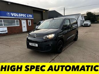 Citroen Berlingo 1.5 BlueHDi 1000 Driver M Pro Panel Van 5dr Diesel EAT8 SWB Euro