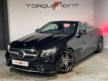 Mercedes E Class 2.0 E220d AMG Line (Premium) Cabriolet 2dr Diesel G-Tronic+ Euro